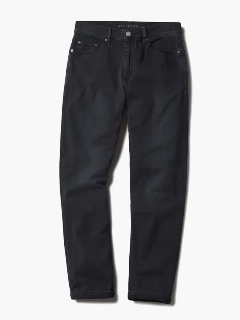 A8 Mott & Bow Men's Slim Straight Black Jeans 29x30